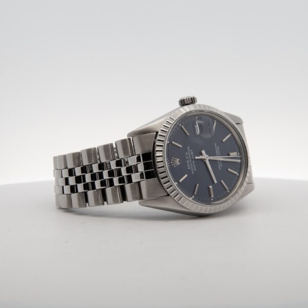 Pre Owned Rolex Datejust 36 Blue on Jubilee - 16030 - Image 2